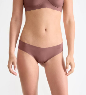 Dámske nohavičky ZERO Microfibre 2.0 Hipstring 2P - CACAO - hnedé 1141 - SLOGGI BROWN XS