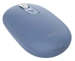 Trust Seron Slim modrá / Kancelárska myš / Optická / 3200 DPI / USB + Bluetooth / 7 tlačidiel (26020)