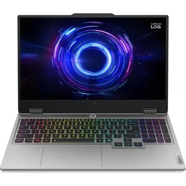 Lenovo LOQ 15IRX10 sivá / 15.6" FHD / Intel Core i7-13645HX / 16GB / 512GB SSD / RTX 5050 8GB / Bez OS (83JE01C3CK)