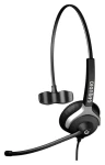 GEQUDIO Headset 1-Ohr čierna / Headset / Mikrofón / 2.5 mm Jack / Káblový (WA9005)