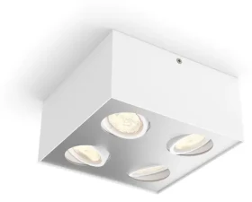 Philips Box 4x4.5W biela / LED stropné bodové svietidlo / 2000lm / 2200-2700K WarmGlow / IP20 (SKL000277088)