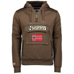 Geographic Norway Gymclass DB 054 M WW2487H/GN-Brown Mikina XL