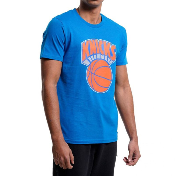 Tričko Mitchell Ness logom tímu NBA New York Knicks BMTRINTL1051-NYKROYA