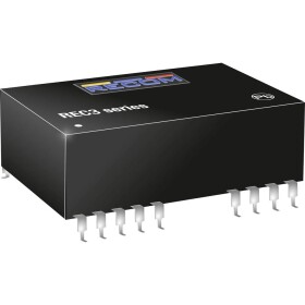 RECOM REC3-2405SRW/H4/A DC / DC menič napätia, DPS 600 mA 3 W Počet výstupov: 1 x Obsah 1 ks; REC3-2405SRW/H4/A