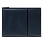 Lexon Flat LN2503B tmavo modrá / Taška na notebook / 14 "/ recyklovaná koža / 2 veľké a 2 malé vrecká (LN2503B)