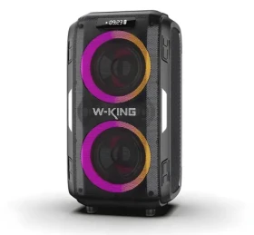 W-KING T9 Pre čierna / Prenosný reproduktor / 120W / Bluetooth 5.0 / RGB podsvietenie (T9PRO-BLK)