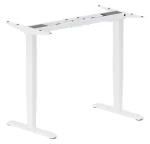 Equip Podnož stola Dual Motor biela / Stolová podnož / elektrická / 2 motory / nosnosť 125 kg / výška 62-126 cm (650814)