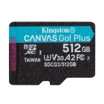 Kingston Canvas Go! Plus MicroSDXC Class 10 V30 (SDCG3/512GBSP)