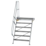 MUNK Günzburger Steigtechnik 600406 hliník, pozinkovaná ocel schodíky; 600406