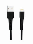 SWISSTEN dátový kábel USB - LIGHTNING 1m čierna (71505540)