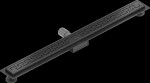 MEXEN/S - Flat M15 odtokový žľab 100 cm čierny 1724100-15