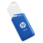 HP x755w 64GB modrá, biela / Flash disk / USB 3.1 / čítanie: 75MBs zápis: 30MBs (HPFD755W-64)