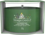 Yankee Candle votívna sviečka plnená v skle SHIMMERING CHRISTMAS TREE (5038581155241)