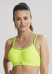 Sportovní podprsenka Lime 32 FF Žlutá model 17369013 - Panache Velikost: 70 H, Barva: Žlutá