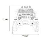 Mamido Elektrické autíčko terénne Off-Road 3.0 červené