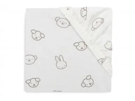 Jollein Prestieradlo napínacie 40/50 x 80/90 cm Miffy Friends (511-501-68047)