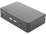 StarTech 2-portový HDMI KVM switch / KVM prepínač / 4K 60Hz HDR / HDMI 2.0 / 2x USB 3.0 Hub (SV231HU34K6)