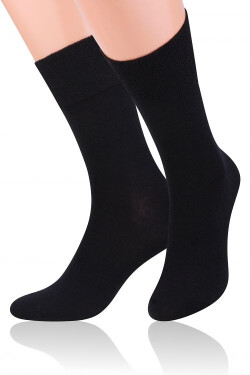 Pánske ponožky Steven Wool art.130 černá 44-46