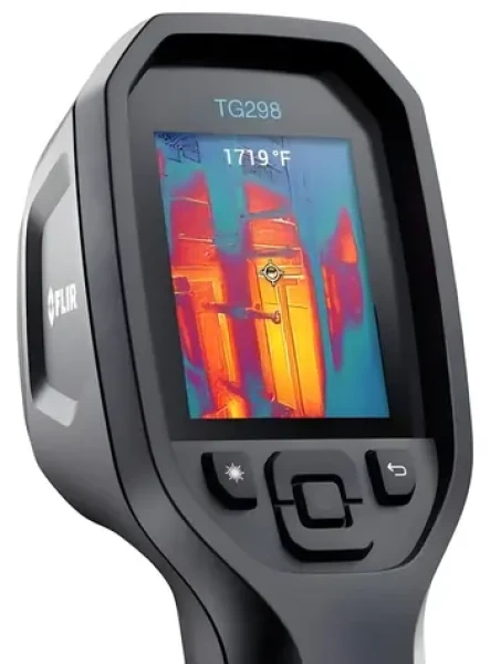 Flir TG298 čierna / Termokamera / IR rozlíšenie 160x120 / MSX 320x240 / -25 až 1080 ° C / Laser / IP54 (TG298)
