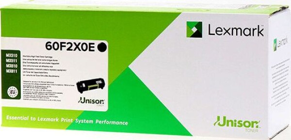 Lexmark 60F2X0E Black Originál (60F2X0E)