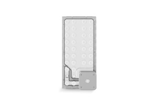 EKWB EK-QuantumX Loophole Distroplate D5 PWM - Silver (3831109909379)