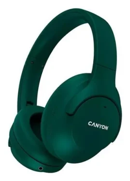 Canyon OnRiff 10 zelená / Bezdrôtové slúchadlá do uší / ANC / USB-C nabíjanie / Bluetooth (CNS-CBTHS10GN)