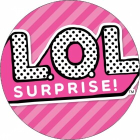 Jedlý papier L.O.L. surprise logo 19,5 cm - Pictu Hap - Pictu Hap