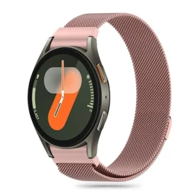 Tech-Protect MilaneseBand ružová / Remienok milánsky ťah / Samsung Galaxy Watch 4/5/5 Pro/6/7/FE