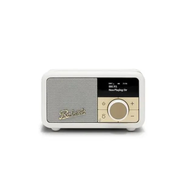 Roberts Radio Revival Petite 2 Cream / Prenosné rádio / DAB+ a FM / USB-C / BT / LCD Displej / 3.5mm (REV-PETITE2PCE)