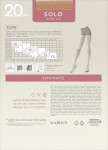 Conte Solo pančuchy 20 den 2-4 nero 4-L