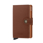 Pánska mini peňaženka Secrid Miniwallet Saffiano Caramel