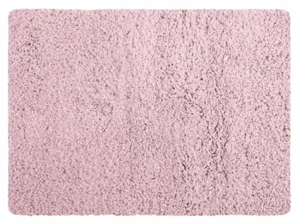 MSV MICROFIBER svetlo ružová / Kúpeľňová predložka / 50 x 70 cm / mikrovlákno / protišmyková