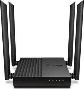 TP-LINK Archer C64 / Router / AC1200 / Wi-Fi 5 / 2,4 GHz - 400 Mbps / 5 GHz - 867 Mbps / 4X LAN (4240757)