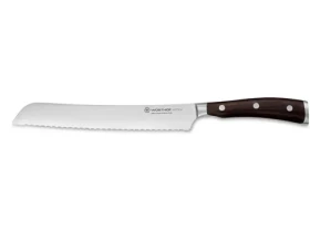 Wüsthof IKON Nôž na chlieb 20 cm / Kuchynský nôž / Trojito nitovaná rukoväť (1010531020)