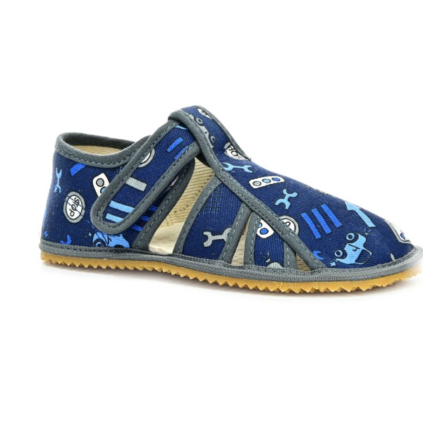 Beda Cars (BFN-170020/W/BR) barefoot papuče 27 EUR