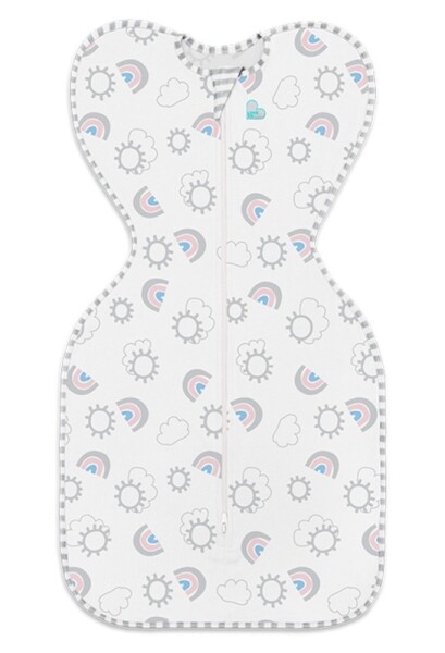 Love To Dream Swaddle UP - Zavinovačka, veľkosť M, Dúha - 1 FÁZA, 3-6m, 6-8,5kg