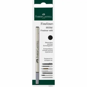 Faber-Castell Náplň do guličkového pera / 5ks / čierna (148781)