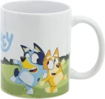 STOR Hrnček keramický 325 ml Bluey / Detský hrnček / Keramika / Motív Bluey (88057)