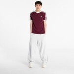Tričko adidas 3-Stripes T-Shirt Maroon/ Off White L