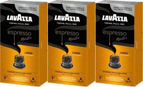 Lavazza Espresso Lungo do Nespresso 3x10 ks / Kapsľová káva