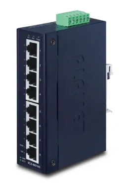 Planet Priemyselný switch 8x Gigabit RJ-45 / Switch / Managed L2/L4 / IP30 / -40 až 75 °C (IGS-801M)