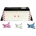 TODDLEROAD 2157 HANGÁR MARBLE - 3 ergonomické lietadlá s funkčnou krabicou