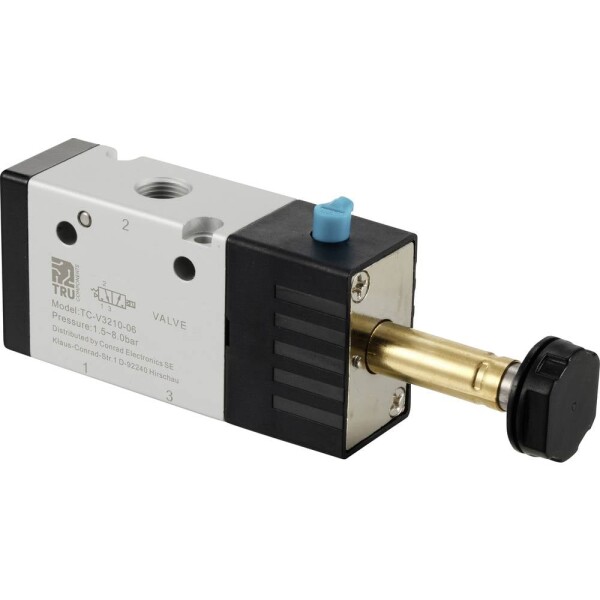 TRU COMPONENTS magnetický ventil TC-12772456 TC-V3210-06 G 1/8 1 ks; TC-12772456