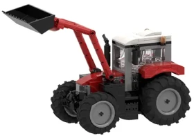 BRIXIES PLUS 222.775 Massey Ferguson 5S - traktor s čelným nakladačom