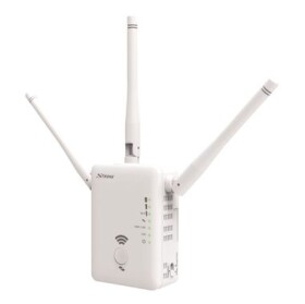 STRONG dvojpásmový opakovač 750 biela / Wi-Fi štandard 802.11ac / 750 Mbits / 2.4GHz a 5GHz / 2x LAN (REPEATER750)