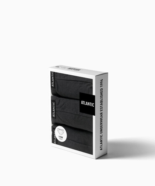 3-PACK Pánske klasické nohavičky L