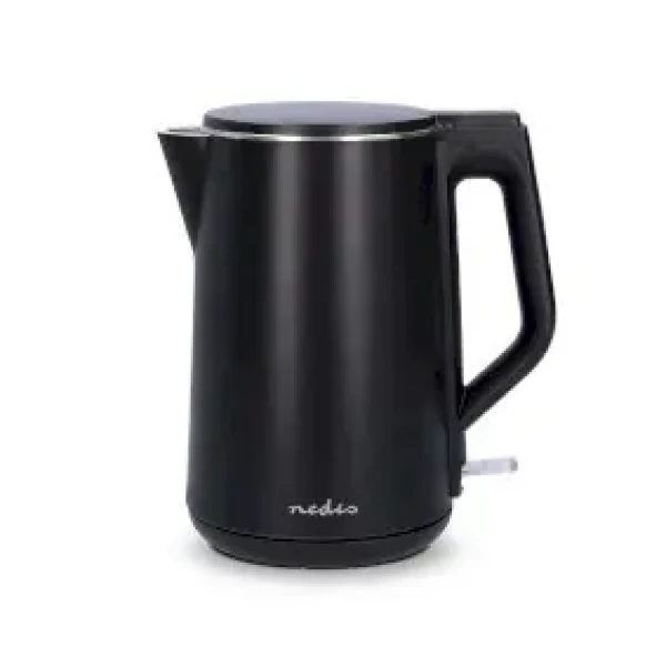 Nedis KAWK361EBK čierna / Rýchlovarná kanvica / 2200 W / 1.5 l / Plast (KAWK361EBK)