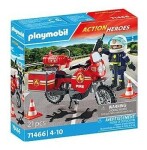 Playmobil® Action Heroes 71466 Hasičská motorka na mieste nehody