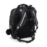 Školský set Bagmaster ZIPSTER 25 A Set Black with white flowers