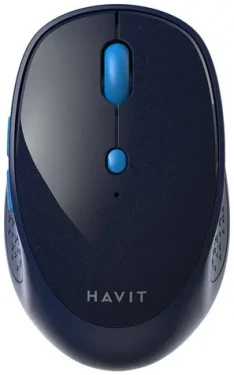 Havit MS76GT PLUS modrá / Bezdrôtová myš / optická / 1600DPI / USB prijímač (MS76GT plus blue)
